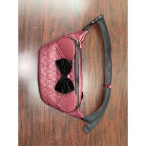 Loungefly Burgundy and Black Bow Bag